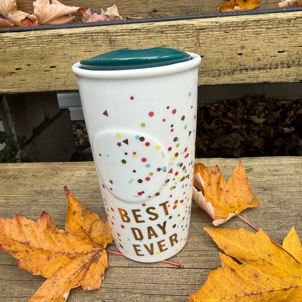 New! Starbucks Coffee Glitter Mug 10 floz/296 ml